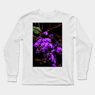 Hardenbergia Violacea - False Sarsaparilla Long Sleeve T-Shirt